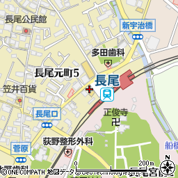 京進スクール・ワン長尾教室‐個別指導周辺の地図