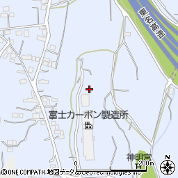 株式会社富士カーボン製造所　浜名湖工場周辺の地図