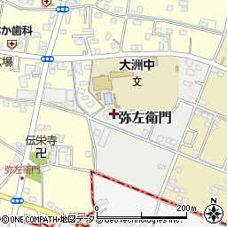 静岡県藤枝市弥左衛門520周辺の地図