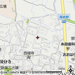 兵庫県姫路市御国野町国分寺743-6周辺の地図