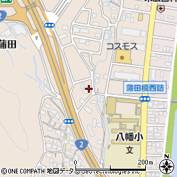 兵庫県姫路市広畑区西蒲田1853周辺の地図