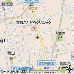 静岡県浜松市浜名区宮口838周辺の地図