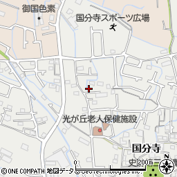 兵庫県姫路市御国野町国分寺255周辺の地図