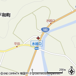 広島県庄原市平和町550周辺の地図