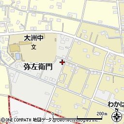 静岡県藤枝市弥左衛門508周辺の地図