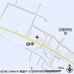 兵庫県加古川市志方町山中278-1周辺の地図