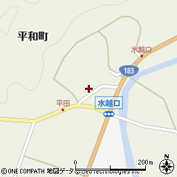 広島県庄原市平和町483周辺の地図