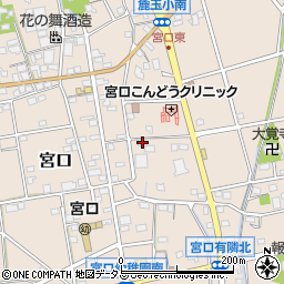 静岡県浜松市浜名区宮口827周辺の地図