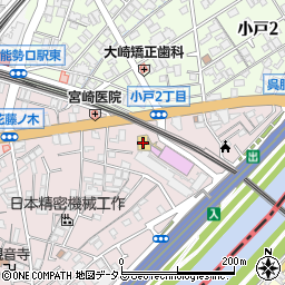 日新堂薬局　小花店周辺の地図