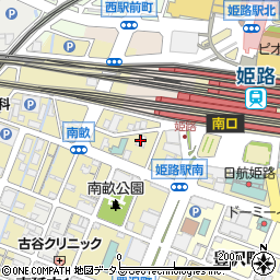 ダスキンレントオール姫路イベントセンター周辺の地図