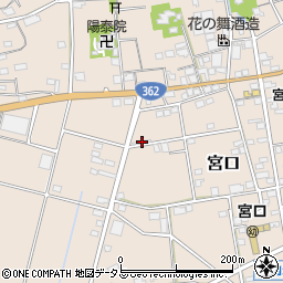 静岡県浜松市浜名区宮口505周辺の地図