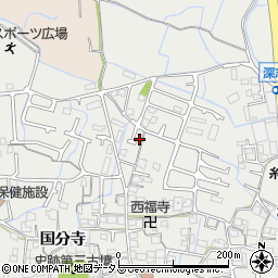 兵庫県姫路市御国野町国分寺292-9周辺の地図
