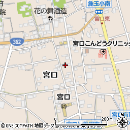 静岡県浜松市浜名区宮口589周辺の地図