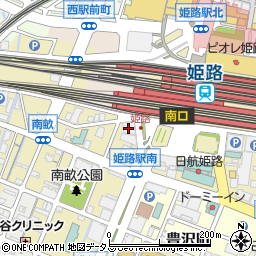 姫路・西はりま地場産業センター周辺の地図