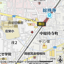 茨木市立総持寺自転車駐車場周辺の地図
