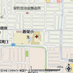 高槻市立寿栄小学校周辺の地図