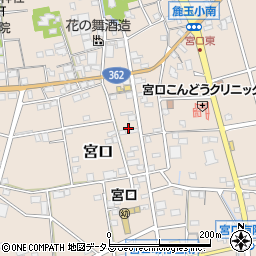 静岡県浜松市浜名区宮口590周辺の地図