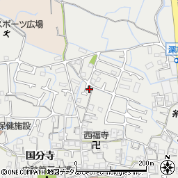 兵庫県姫路市御国野町国分寺292-11周辺の地図
