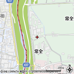 兵庫県揖保郡太子町常全306-1周辺の地図