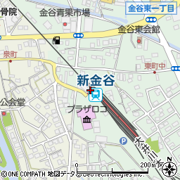 大鉄観光サービス　本社営業所周辺の地図