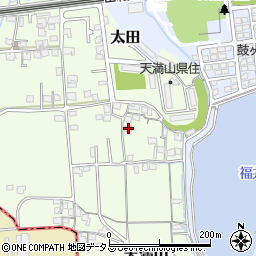兵庫県揖保郡太子町天満山98周辺の地図