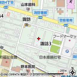 新東工業社宅周辺の地図