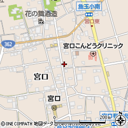 静岡県浜松市浜名区宮口592周辺の地図