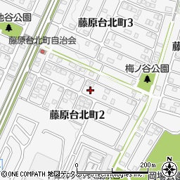 兵庫県神戸市北区藤原台北町2丁目5-10周辺の地図
