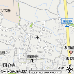 兵庫県姫路市御国野町国分寺746-38周辺の地図