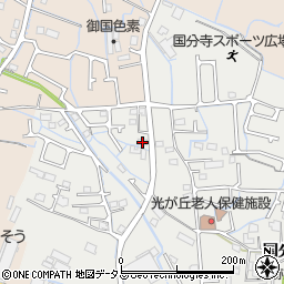 兵庫県姫路市御国野町国分寺207-1周辺の地図