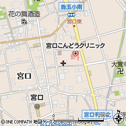 静岡県浜松市浜名区宮口833周辺の地図