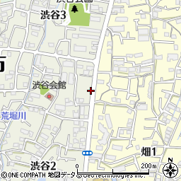 リパーク池田渋谷３丁目駐車場周辺の地図