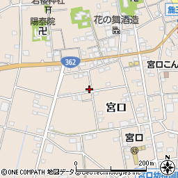 静岡県浜松市浜名区宮口507周辺の地図