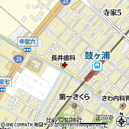 長井歯科周辺の地図
