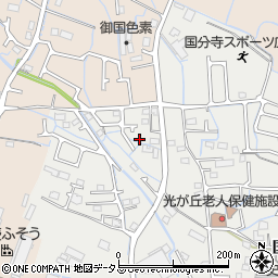 兵庫県姫路市御国野町国分寺203-10周辺の地図