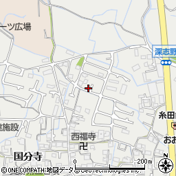 兵庫県姫路市御国野町国分寺746-46周辺の地図