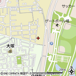 大阪府高槻市深沢本町33周辺の地図