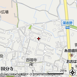 兵庫県姫路市御国野町国分寺746-21周辺の地図