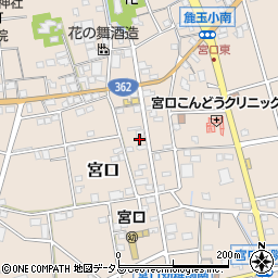 静岡県浜松市浜名区宮口593周辺の地図