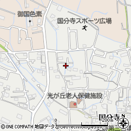 兵庫県姫路市御国野町国分寺251周辺の地図