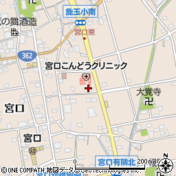 静岡県浜松市浜名区宮口837周辺の地図