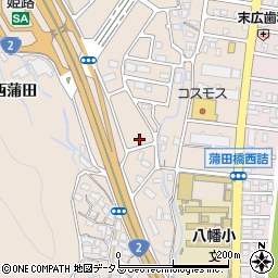 兵庫県姫路市広畑区西蒲田1846周辺の地図
