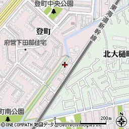 大阪府高槻市登町47周辺の地図