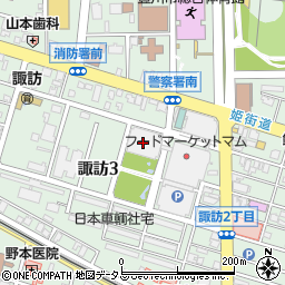豊川市諏訪第１公共駐車場周辺の地図