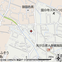 兵庫県姫路市御国野町国分寺203-1周辺の地図