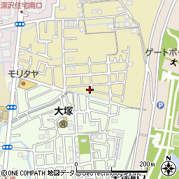 深沢本町公園周辺の地図