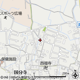 兵庫県姫路市御国野町国分寺292-2周辺の地図