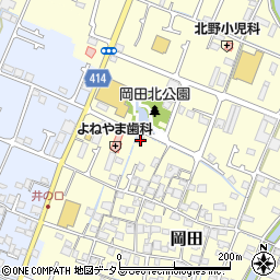 兵庫県姫路市岡田342周辺の地図