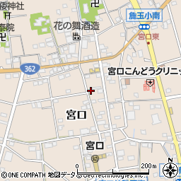 静岡県浜松市浜名区宮口596周辺の地図