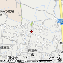 兵庫県姫路市御国野町国分寺746周辺の地図
